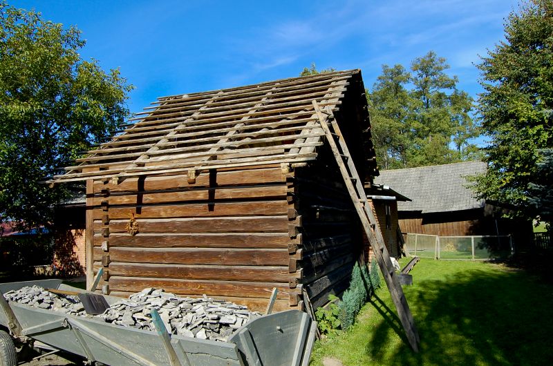 Barn Roof Construction